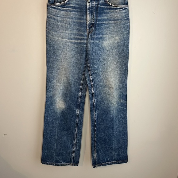 Orange Tag Vintage Levi’s 517 Distressed Mom Jeans - Picture 3 of 11